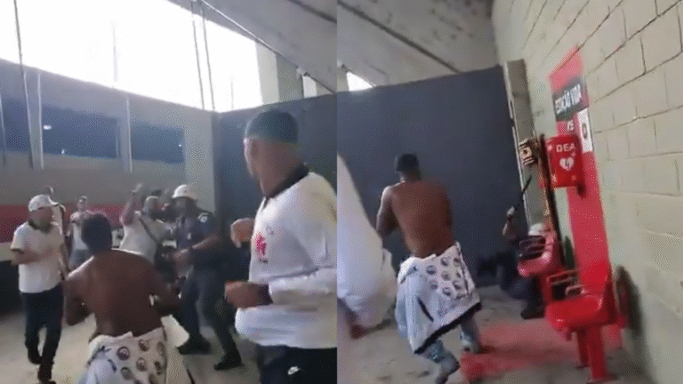 video:-torcedores-e-pm-entram-em-conflito-em-jogo-entre-santos-e-vasco