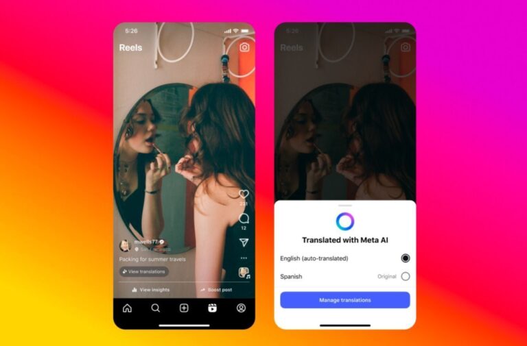 meta-lanca-traducao-de-voz-com-ia-para-facebook-e-instagram